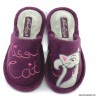 Pantofle miśki kapcie zakryte palce Miss Cat